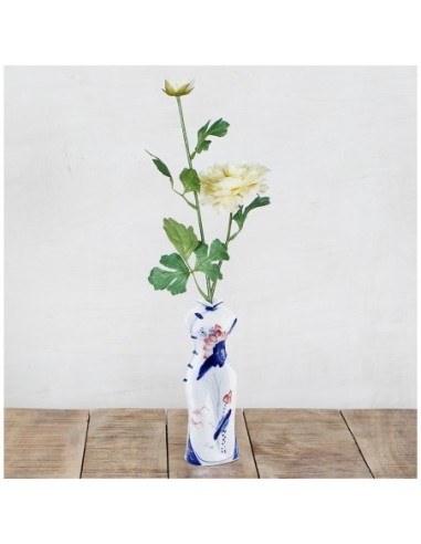 Florero traje chino flor del loto 21cm