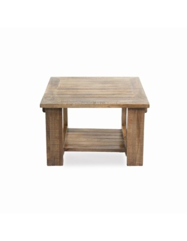 Mesa de centro madera de Teca 70x70x45cm