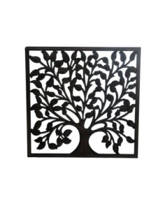 Panel decorativo arbol de la vida madera tallada 100 x...