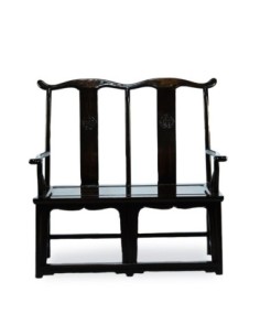 Silla dinastía doble madera de olmo 2