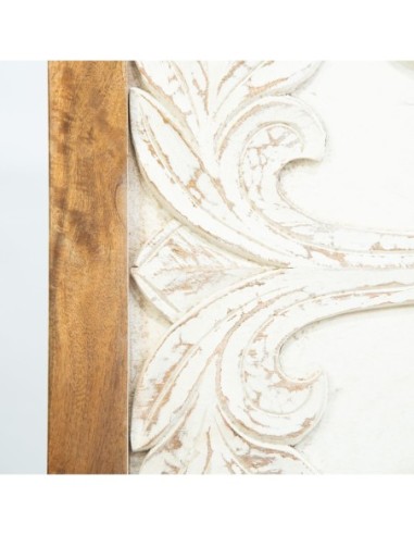 Panel/Respaldo Tallado En Blanco De 200 cm