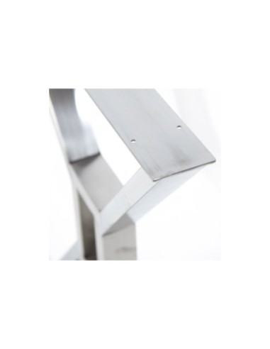 Base De Comedor Curz Plateado