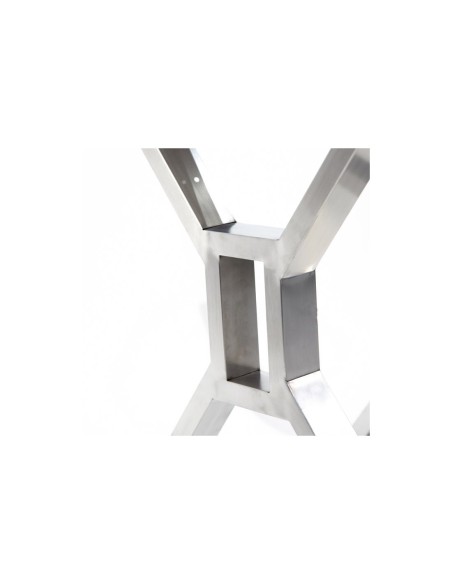 Base De Comedor Curz Plateado