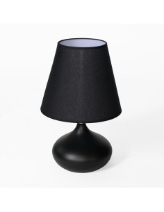Lámpara de Mesa Valencia Negra