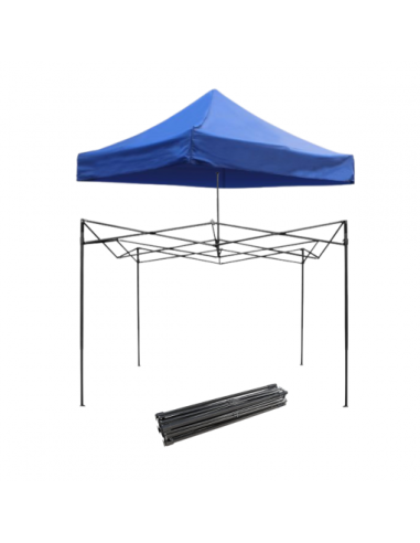 Toldo + Estructura plegable 3×3 metros color Azul